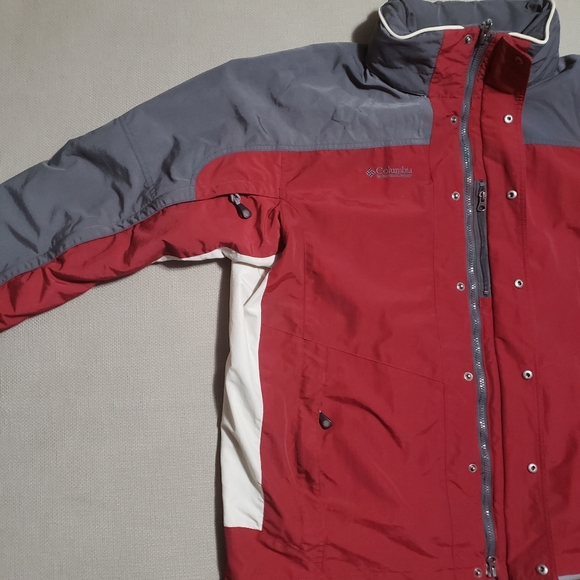 Columbia Sportswear Men’s Red Hooded Ski Coat Jacket Size XLarge - Picture 11 of 14